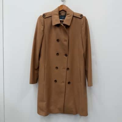 Sportscraft Wool Blend Coat - Size 8 