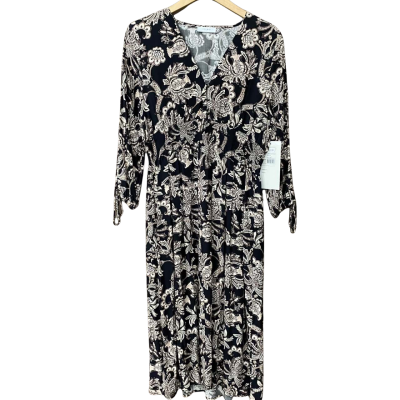 BNWT Jump Womens One Size Paisley Black Dress  