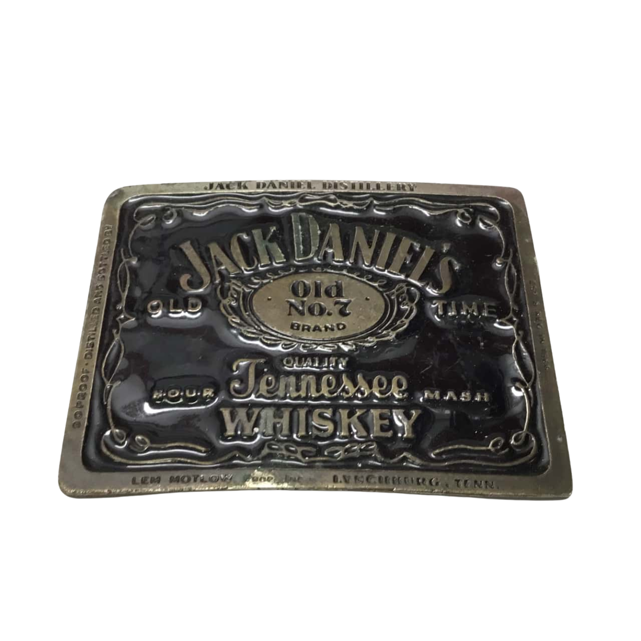 Vintage Jack Daniel’s “Old No. 7” Metal Belt Buckle - Official Licensed ...
