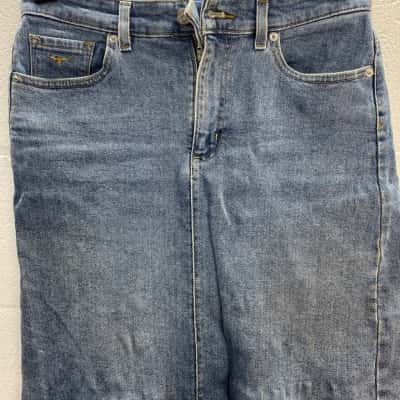 RM Williams Womens  Size 10 Denim Skirt Blue 