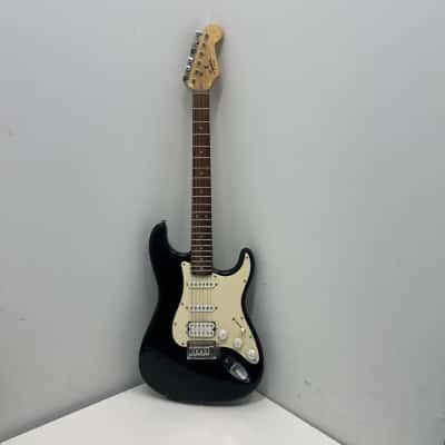 Fender Bullet Strat Electric Guitar Black Ans White 