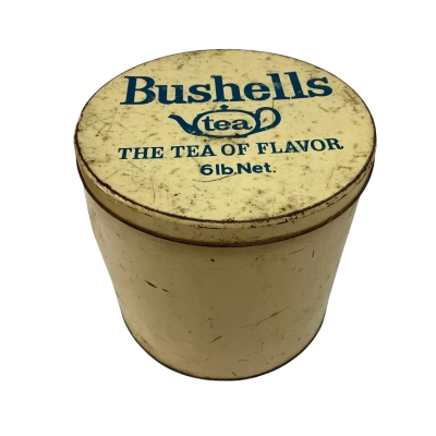Vintage Bushells Tea Tin 6lb