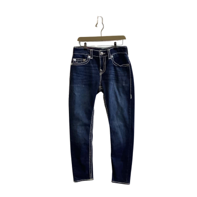 Brand New True Religion Womens Size 30 Skinny Jeans Navy Blue 