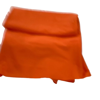 Thin Shiny Orange Fabric 100 x 150 cm         F1