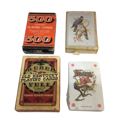 Vintage Playing Cards as pictured