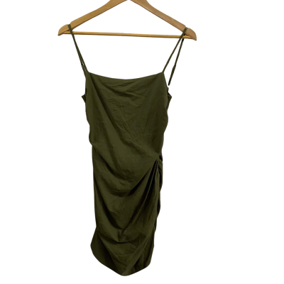 Subtitled Womens  Size XS Jorge Gather Mini Dress 