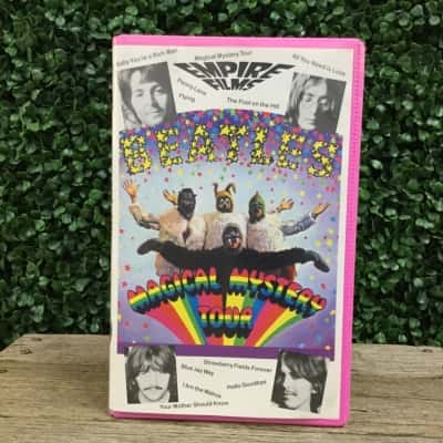 The Beatles Magical Mystery Tour VHS tape
