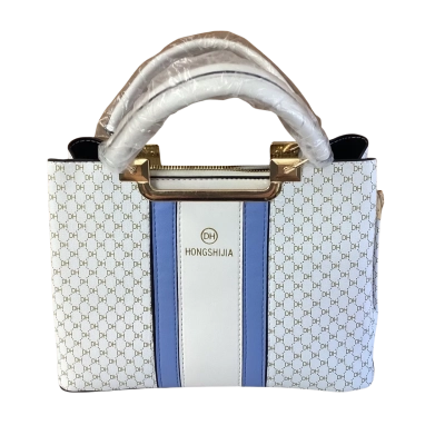 Hongshijia DH Monogram Structured Handbag NEW!