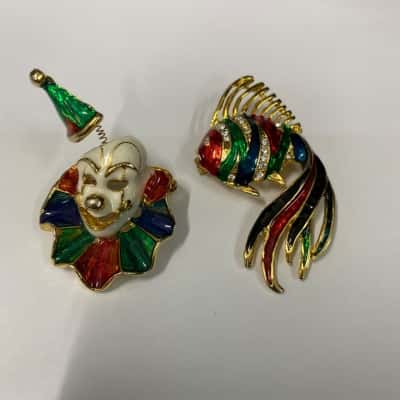  Womens Brooch X2
