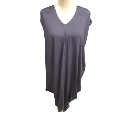 Metalicus Womens  Size XS -S Sleeveless Cocoon Dress  Navy Blue 