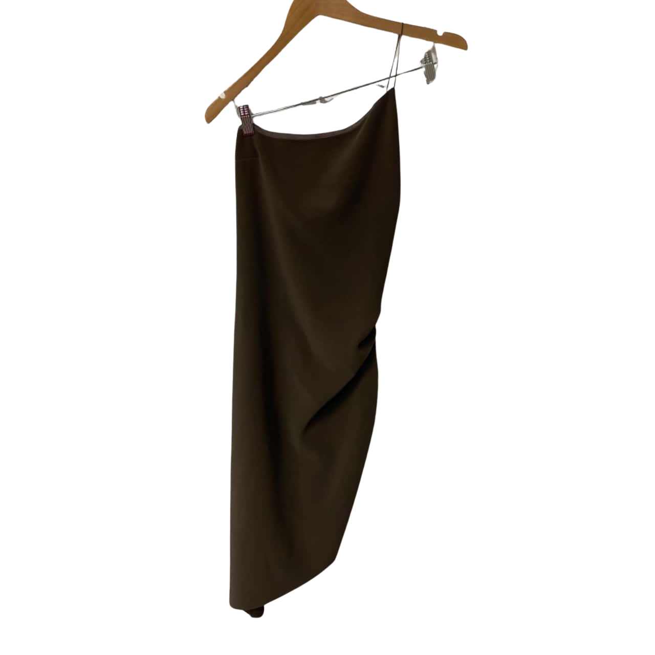 Bec & Bridge Womens Size 10 One Shoulder Brown (s)