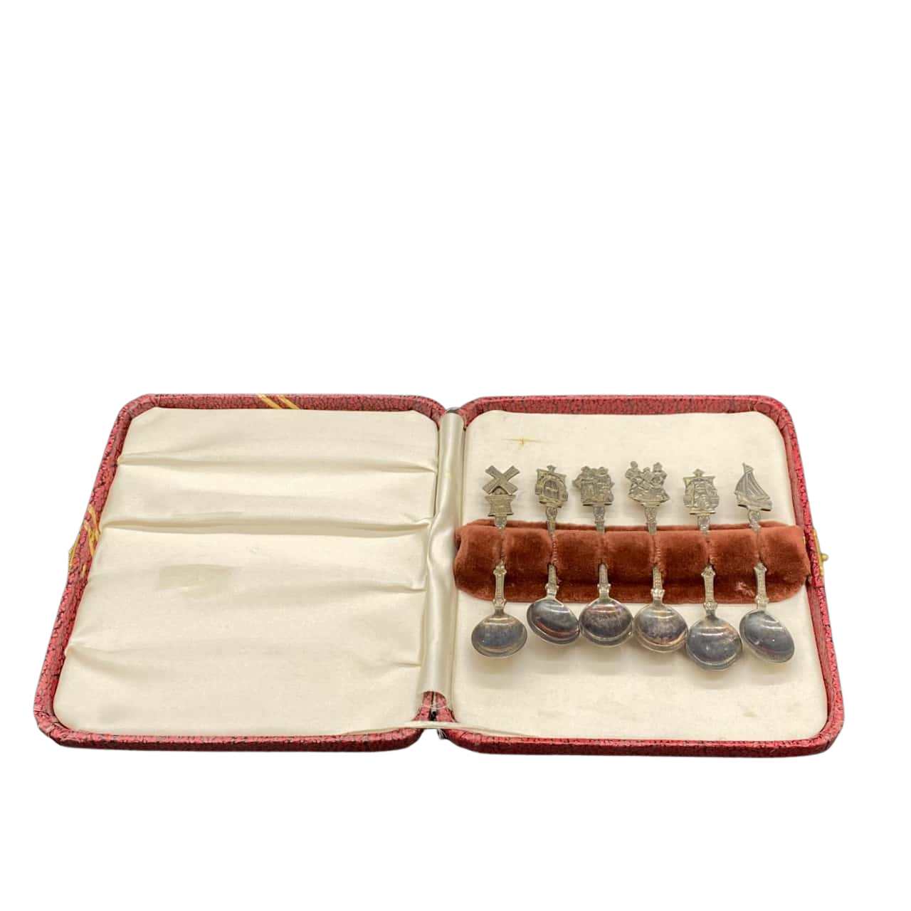 Vintage Set of 6 Mini Spoons from Holland (s)