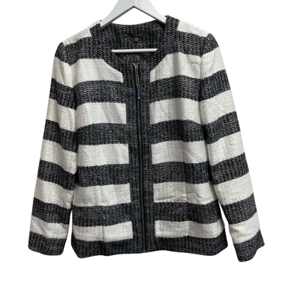 Liz Jordan Womens  Jacket Size 10 Black/White