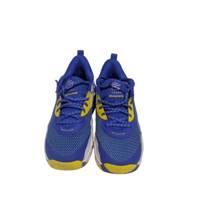 Under Armour Steph Curry Size 38 / 6 Shoes Blue / Yellow 