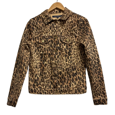 French Connection, Womens, Size 8, leopard print jacket