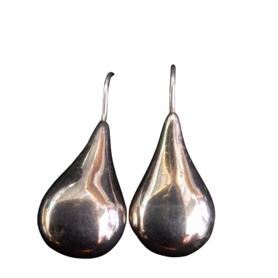  Womens Earrings 925 Silver Tear Drops