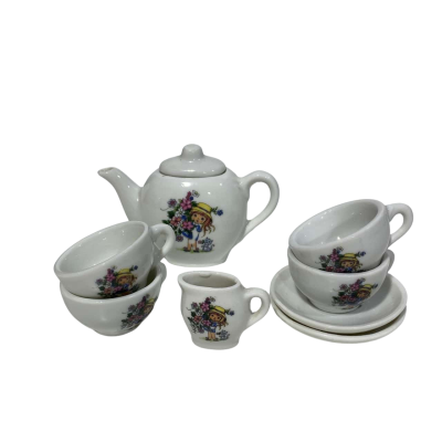 Miniature Porcelain Tea Set