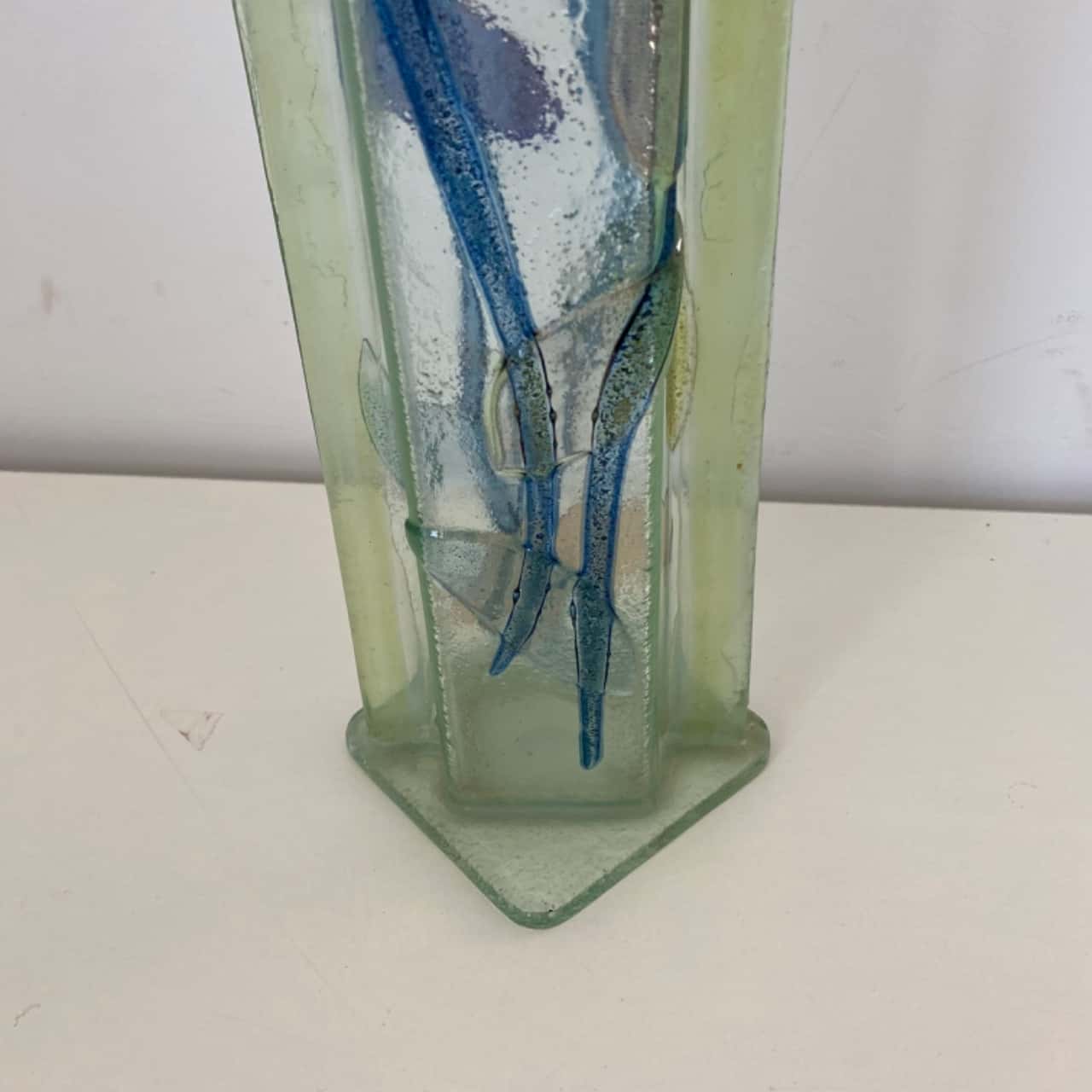 Simron Vase Lenoy Hand Made Israel Simron Vase