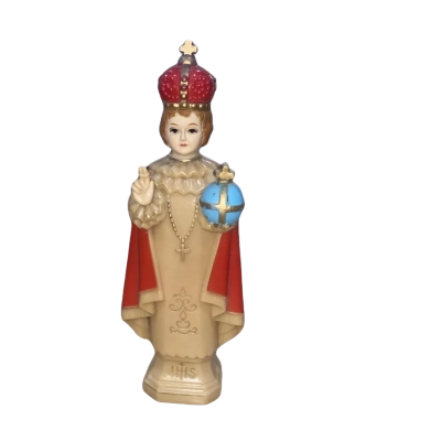Vintage infant Jesus of Prague statue