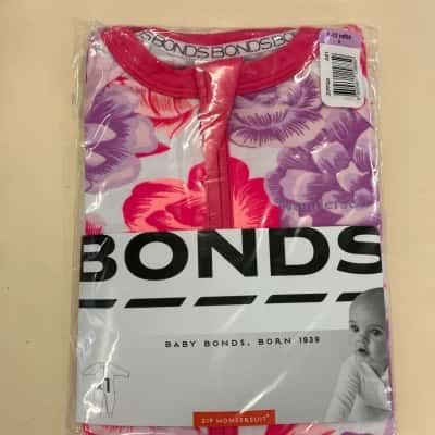 Bonds Baby Kids  Size 0 Jumpsuit Floral 