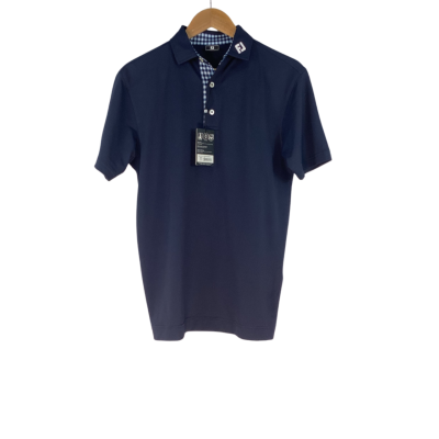 Footjoy - Navy Polo Golf Tee (Size S)