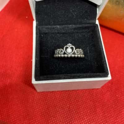 925 Silver Pandora Claddagh ring