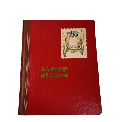 Vintage Stamp Album and Assorted Collection (over 700) 