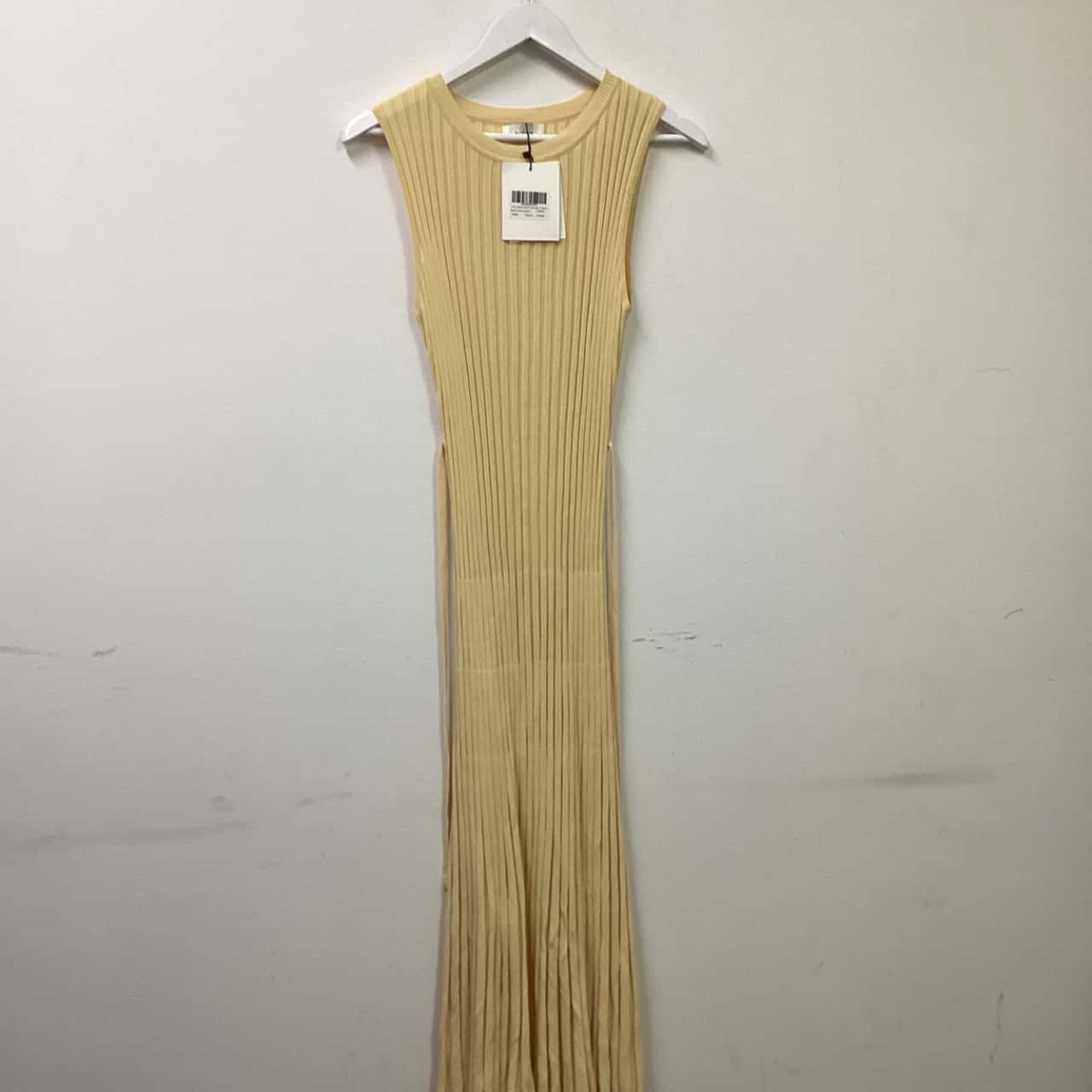 knee length dresses for ladies HAL PLASTER LONG SLEEVE MIDI DRESS – DISSH main image 1