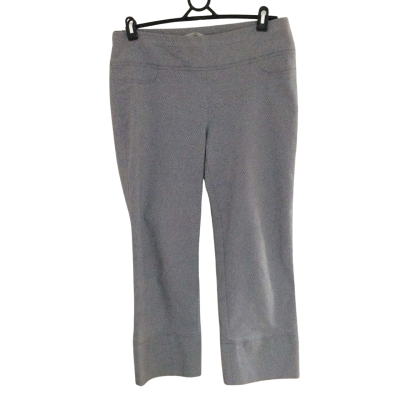 The Ark Unisex  Size L Casual Pants Grey / Pattern / White 