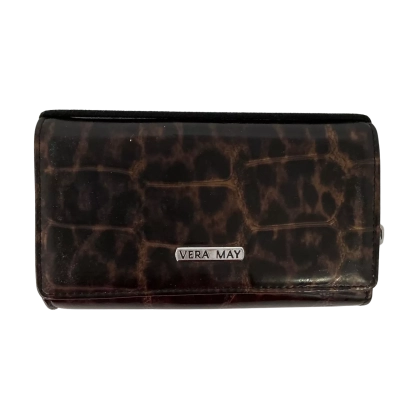 Vera May Womens Leopard Print Purse Wallet 