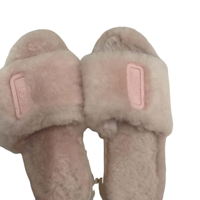 Women’s UGG Size 7 Pink  wool slides 