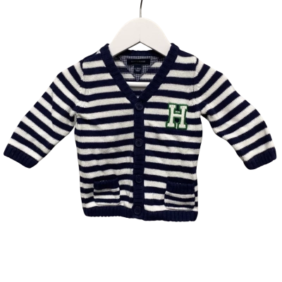 Tommy Hilfiger Kids Striped Cardigan - Size 6-9months 