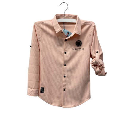  Kids  Size 26 Peach button up shirt