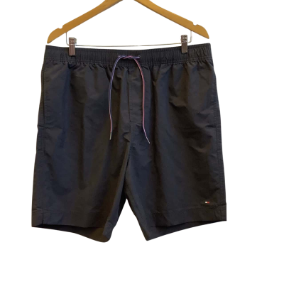 Brand New Tommy Hilfiger Mens Label Size XL Swim Trunks / Shorts Black