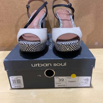 Urban Soul Tammy  Womens  Size 39 Heels RRP$149.95