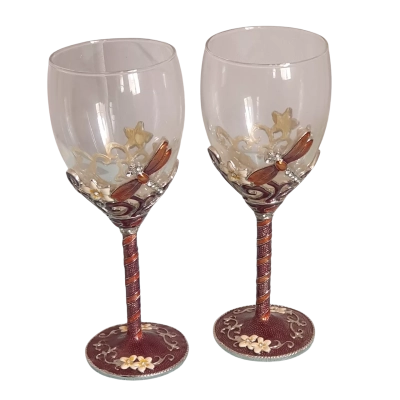 Forever Wine Goblets x 2
