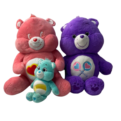 Carebears 2 Large 1 Small