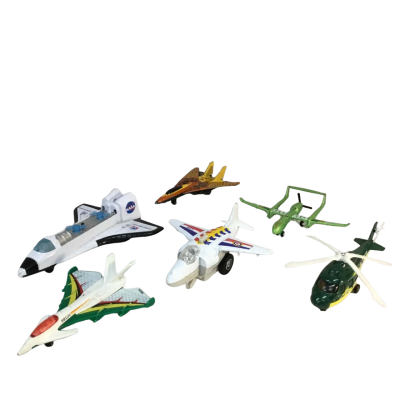 Assorted Toy Planes as pictured