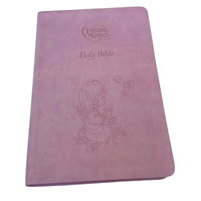 Precious Moments Children’s Holy Bible Pink Colour