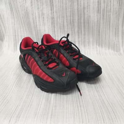 nike air max tailwind 4 black and red