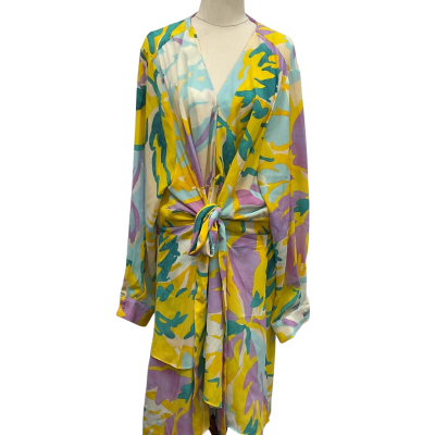 City Chic Womens  Size L “Tunic Hailey” Long Sleeve Dress 