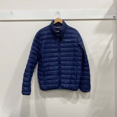 Cederberg  Womens  Size M Puffer Jacket Navy Blue 