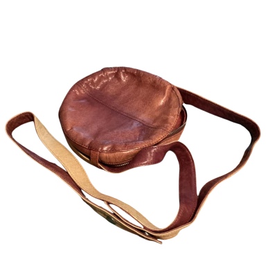 Cobb & Co round shoulder bag ,Brown / Red 