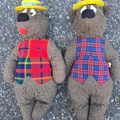 vintage Humphrey bear soft toys