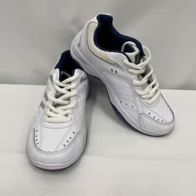 Slazenger Kids Sports Shoes Size US 3 Navy Blue / White 