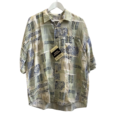 Brand New Boydex Mens  Size XL Silk Blend Printed Shirt Multicoloured