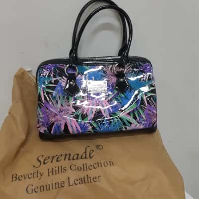 Serenade Beverley Hills Collection Multicoloured Leather Handbag
