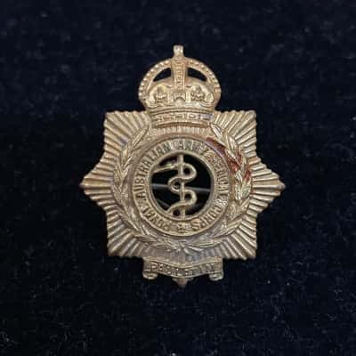 Royal Australian Medical Corp Hat/Collar Badge