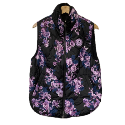 Skechers Puffer Womens Size M Navy Black and Purple