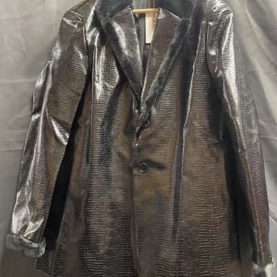 Giovanco Black Jacket Womens Size L 